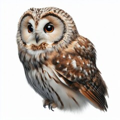 Naklejka premium great horned owl