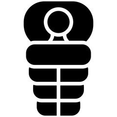 Sleeping Bag Icon