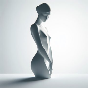 woman statue white