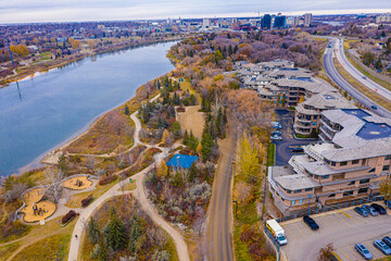 Gabriel Dumont Park in Saskatoon, Canada