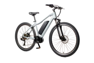 Fotobehang Modern Electric Bicycle Isolation on a transparent background © AIstudio1