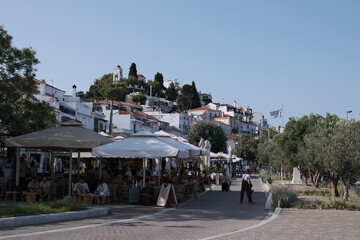 City of Skiathos, Greece.