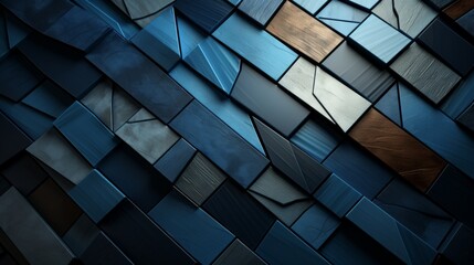 A mesmerizing display of geometric shapes, with a touch of chaos, creates a strikingly abstract building that evokes feelings of wonder and intrigue