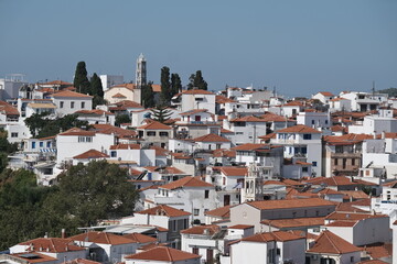 City of Skiathos, Greece.