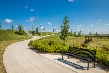 Naklejka premium Misaskwatomina Park in Saskatoon, Canada