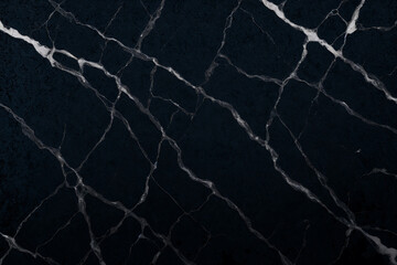 Black marble texture background pattern. Black stone surface.  abstract natural marble black and white. Generative AI
