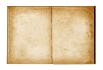 old grunge open notebook