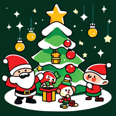 navidad feliz clipart - Kidut