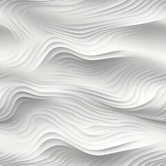 Abstract White Waves Texture Background

