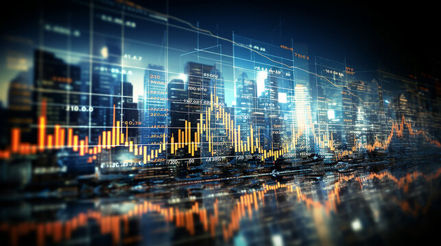 株価チャートのイメージ