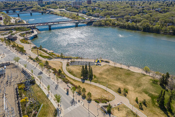 Victoria Park in Saskatoon, Canada