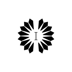 Aesthetic Style Premium Logo Alphabet I