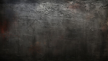Fototapeta premium Grunge and scratch on black metal plate background