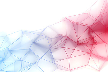 Abstract technology background. Plexus mesh backdrop. generative ai.