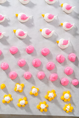 Easter Meringue Cookies