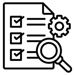 Quality Control Icon Element For Design