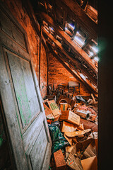 Obraz premium The house of the hunter