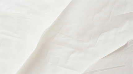 Obraz premium White crumpled paper background, mockup