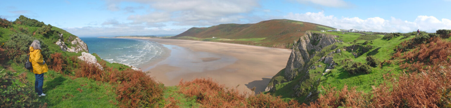 The Gower Peninsular, Wales , UK