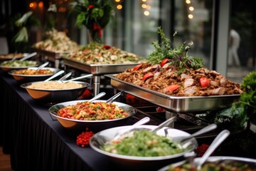 Obraz premium Wedding reception for events