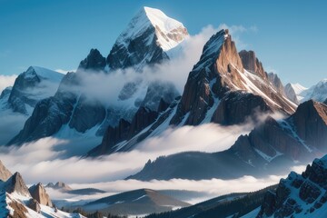 Snowy Mountain range