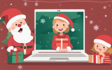 long distance giving via calls in Christmas. 