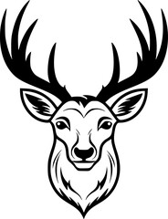 Dear - High Quality Vector Logo - Vector illustration ideal for T-shirt graphic