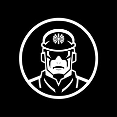 Military - High Quality Vector Logo - Vector illustration ideal for T-shirt graphic