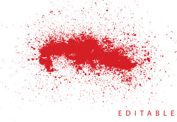 Killer blood splatter vector background