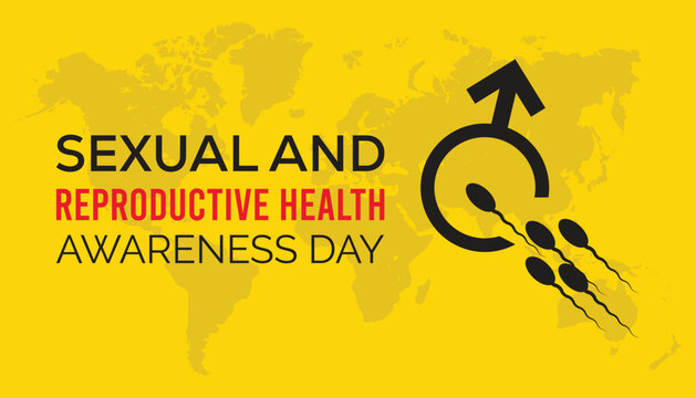 Vector illustration on the theme of Sexual and Reproductive health awareness day  observed each year during February.banner, Holiday, poster, card and background design.