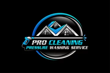 Foto op Canvas Pressure wash logo, home cleaning logo, house clean logo, pressure power washing logo, washing cleaning services logo design vector illustration template © Nahid Hasan Nilim