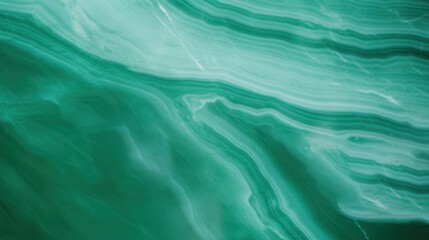 Smooth green flowing marble background surface
