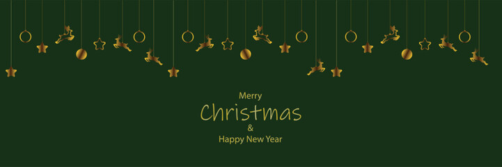 Christmas background.  Greeting card, banner, poster,  header, holiday cover