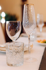glasses of champagne