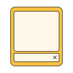 Retro Social Media UI
