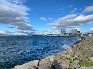 The north coast of Reykjavik, Iceland © Tianyi