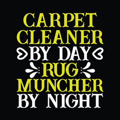 Naklejka na ściany i meble Funny Rug Muncher Encapsulation Cleaner Carpet Cleaning