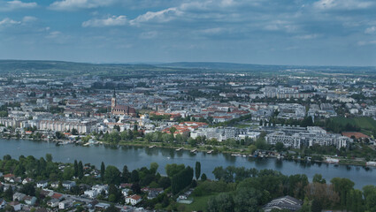 view of the city