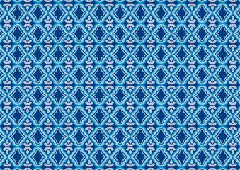 Abstract graphic shape pattern geometric symmetry blue cream symbol illustration background backdrop wallpaper fabric pattern printed textiles decorative carpet tiles