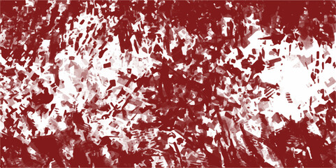 Abstract gray white & Red  Grunge Chaotic seamless background.  Gray & White Grunge iron rust texture. Turquoise background cement wall texture. Vector Monochrome camouflage.