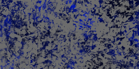 Dark Blue grunge vector texture. Abstract Dark bule Grunge Chaotic seamless background. Vintage grunge colored retro background. Ancient dark grunge metal wall texture. Old grunge blue wall
