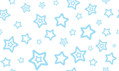 Cute seamless background with stars. Background for the site, banners, cards, textiles, packaging