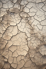 Cracked ground texture pattern for wallpaper, background and backdrop
