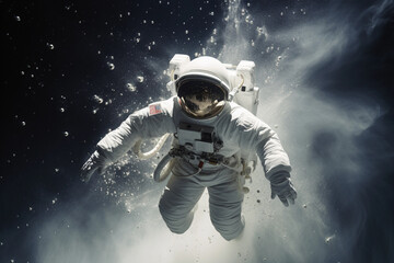 Astronaut in space.