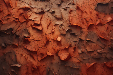 Red texture of bark or stone