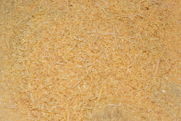 Yellow Natural Wood Shavings Waste Recycling Industrial Material Sawdust
