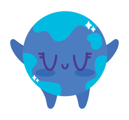 water day character planet earth