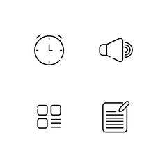 Set Of Icons For Web Design And Mobile Applications.