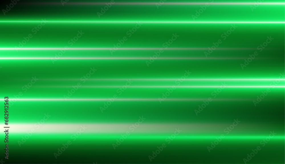 Poster abstract light trails in the dark, motion blur effect