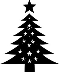 Fototapeta premium abstract christmas tree